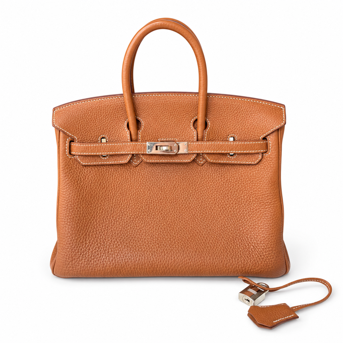 Hermès Birkin 25 Gold Togo Leather PHW