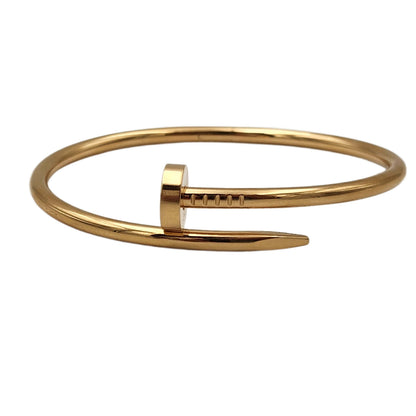 Cartier 18K Yellow Gold Juste un Clou Bracelet Size 18, Classic (Medium) Model