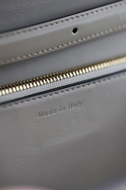 Celine Medium Classic Bag in Beige Patent Leather