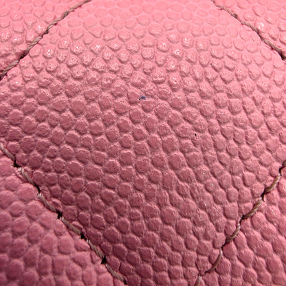 Chanel Quilted Pink Caviar Flap Phone Holder with Chain Spring-Summer 2026 Collection