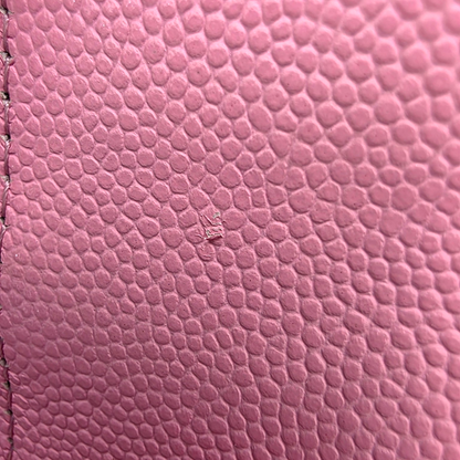 Chanel Quilted Pink Caviar Flap Phone Holder with Chain Spring-Summer 2026 Collection