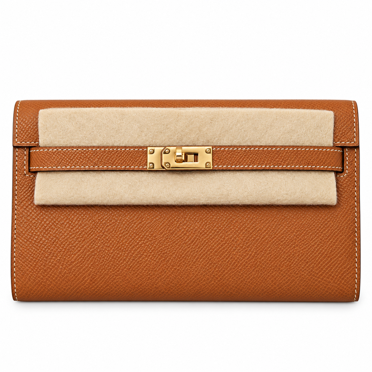 Hermès Kelly To Go Gold Leather GHW