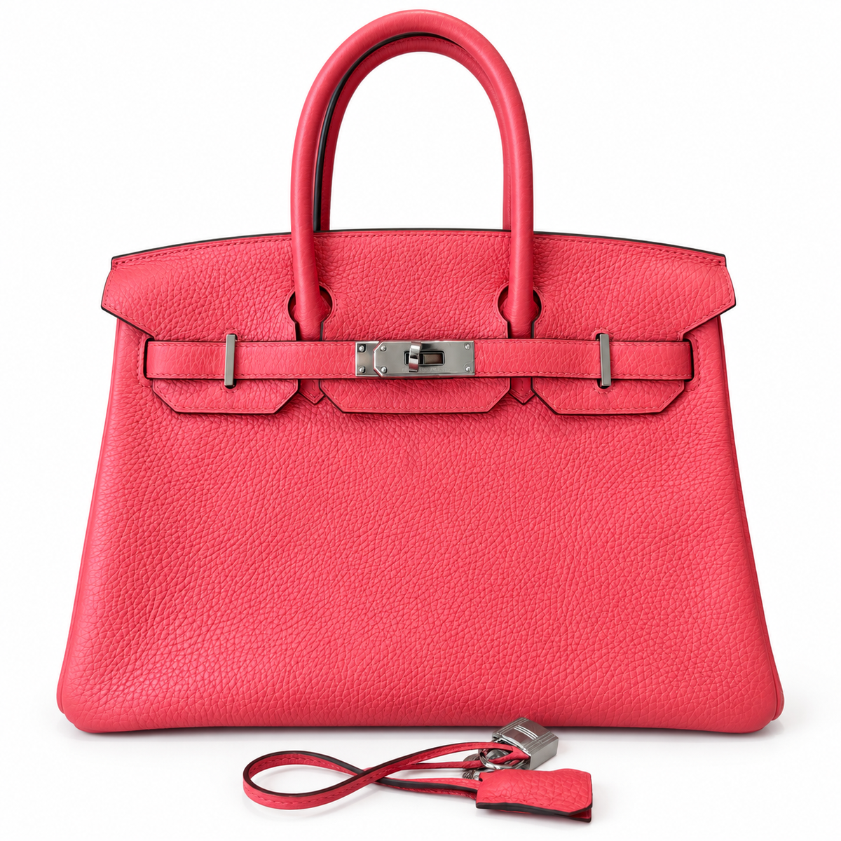 Hermès Birkin 30 Rose Jaipur PHW