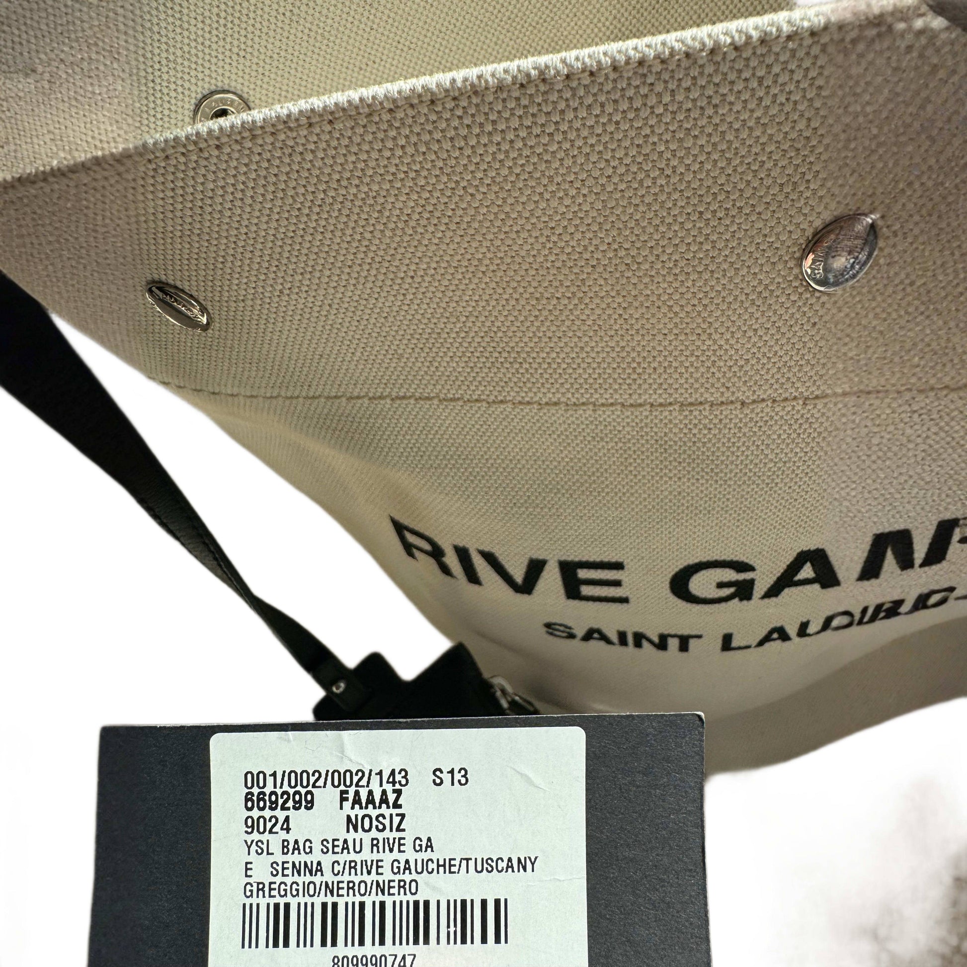 SAINT LAURENT RIVE GAUCHE BUCKET BAG
