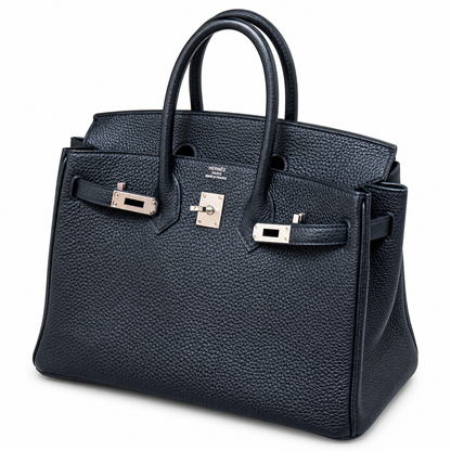 Hermès Birkin 25 Noir Togo Leather PHW