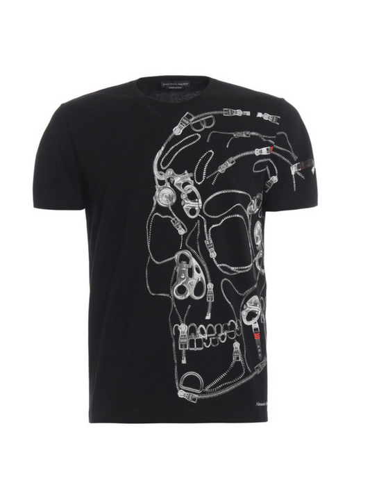 ALEXANDER MCQUEEN Skull print cotton T-shirt