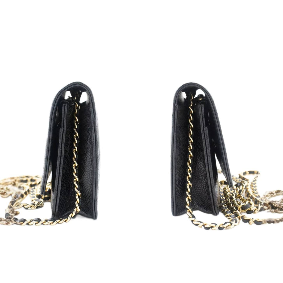 CHANEL Caviar Wallet On Chain