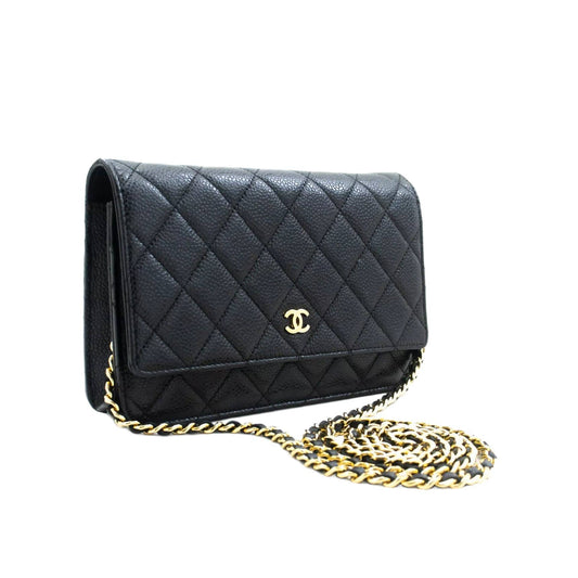 CHANEL Caviar Wallet On Chain