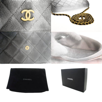 CHANEL Caviar Wallet On Chain
