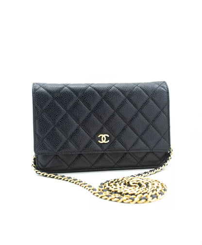 CHANEL Caviar Wallet On Chain