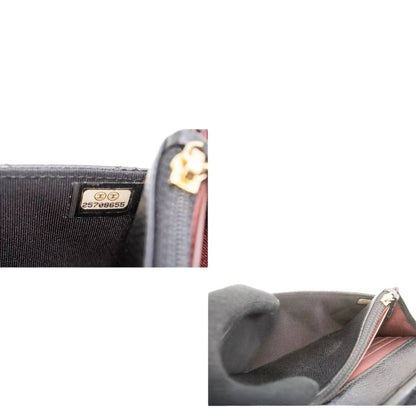CHANEL Caviar Wallet On Chain