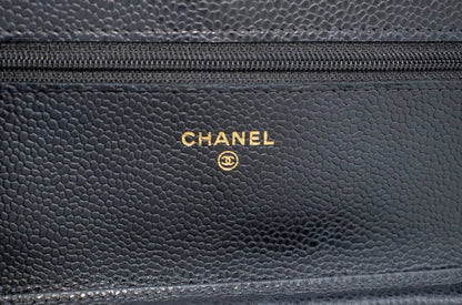 CHANEL Caviar Wallet On Chain