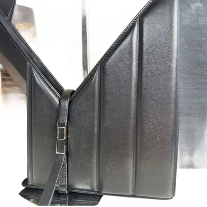 Givenchy Small Cut Out bag in Box leather with chain