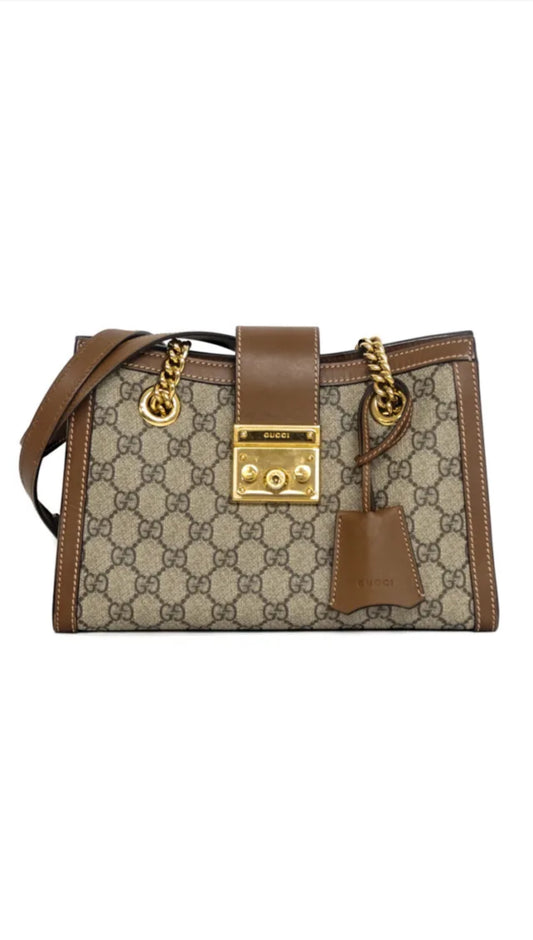 GUCCI Padlock GG Small Shoulder Bag GG