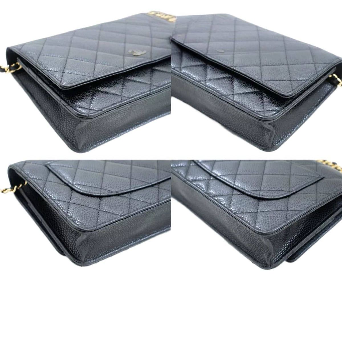 CHANEL Caviar Wallet On Chain