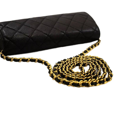CHANEL Caviar Wallet On Chain