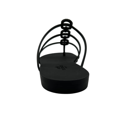 Hermes Mykonos Sandals In Black Noir
