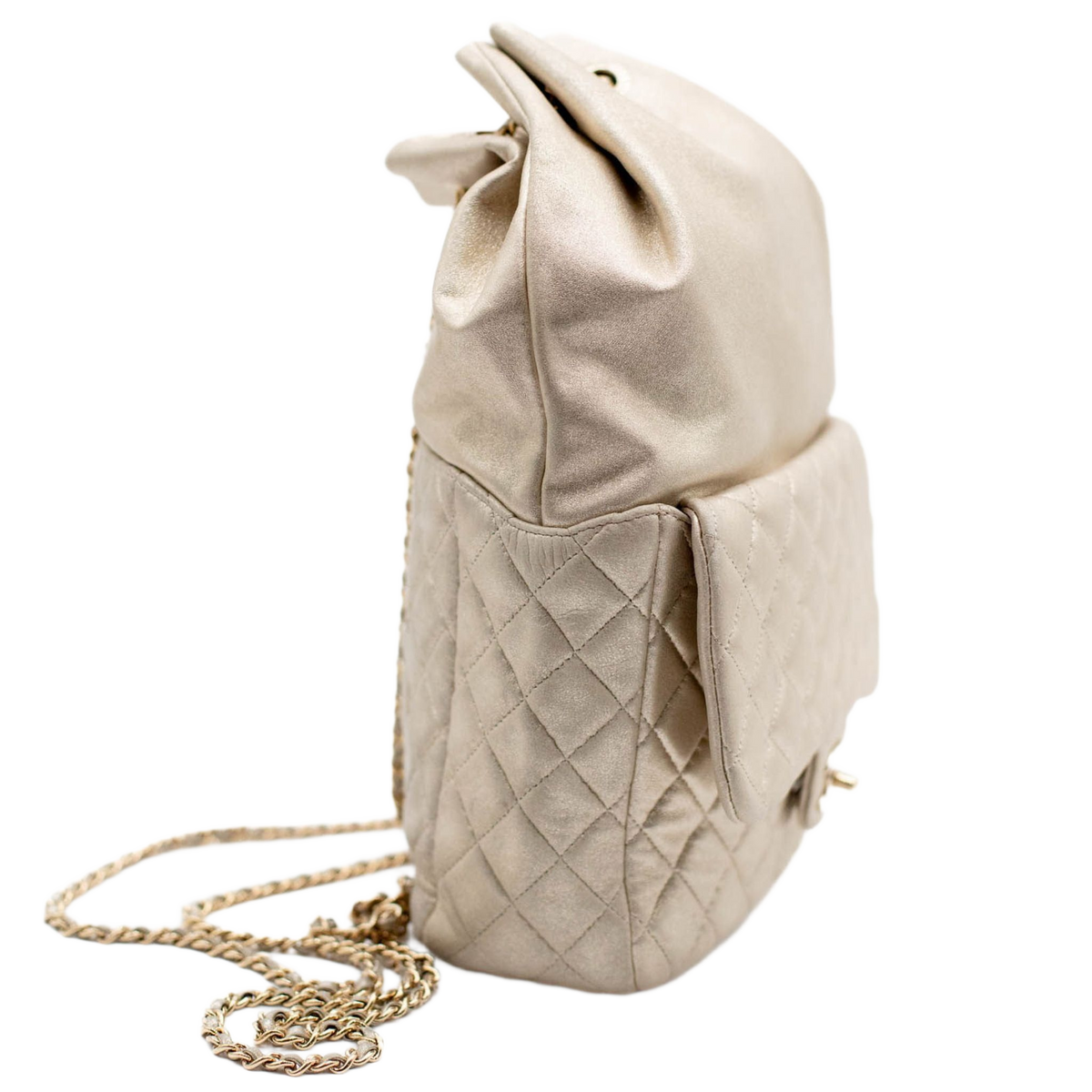 Chanel Seoul Gold Lambskin Backpack