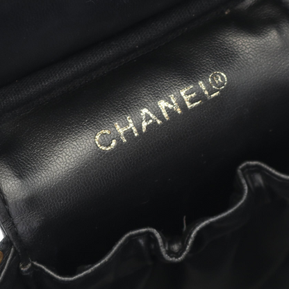 Chanel Timeless CC Tall Vanity in Black Caviar Leather