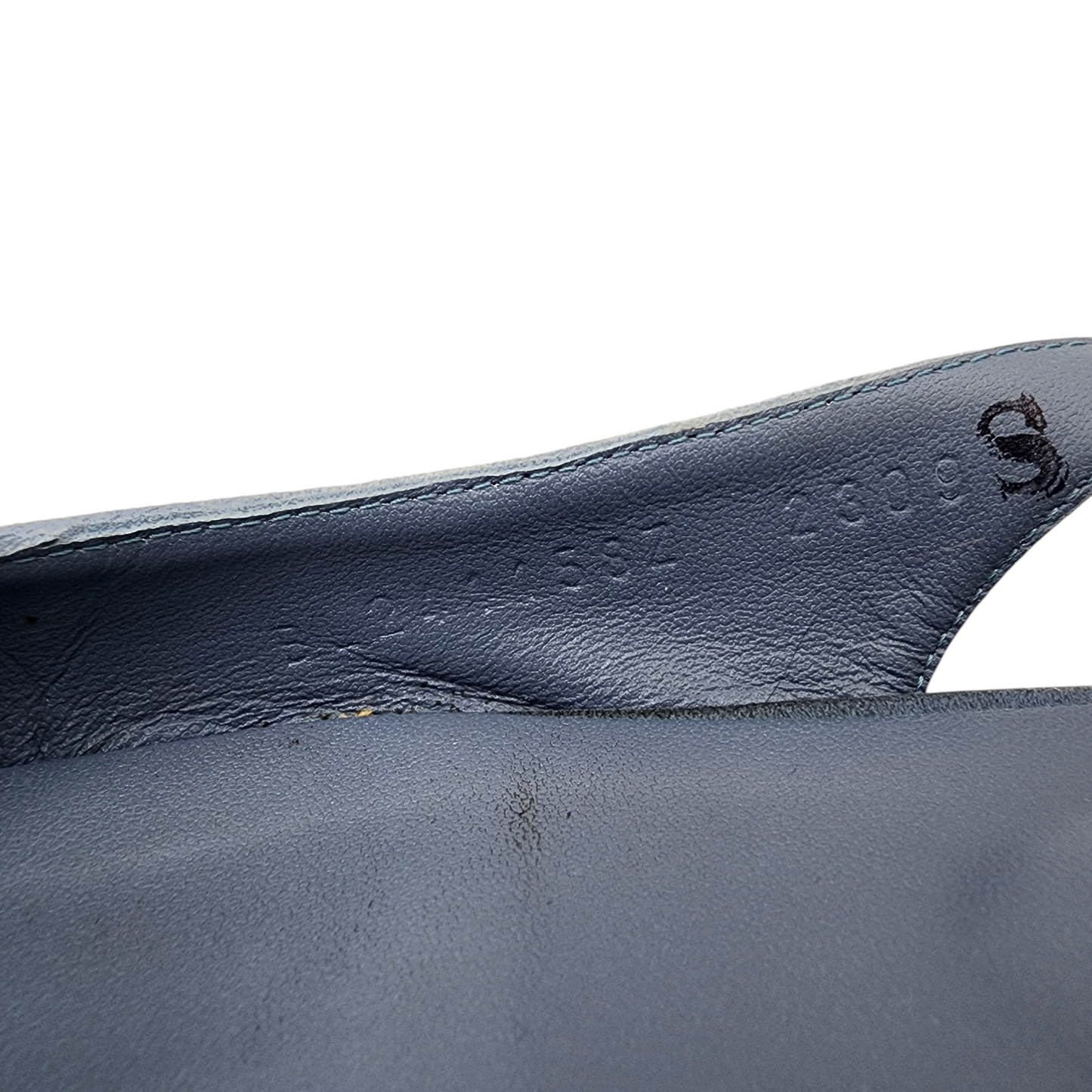 Hermes Innocente Ballerina Slingback Pumps In Blue Suede Bleu Ciel