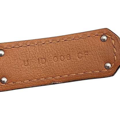 Hermès Kelly 18 Belt in Gold Epsom PHW