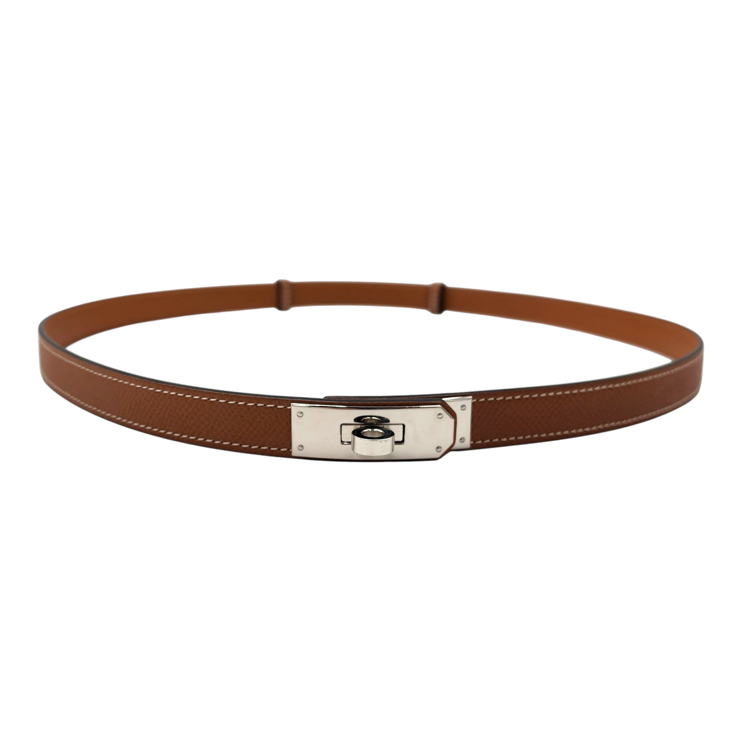 Hermès Kelly 18 Belt in Gold Epsom PHW
