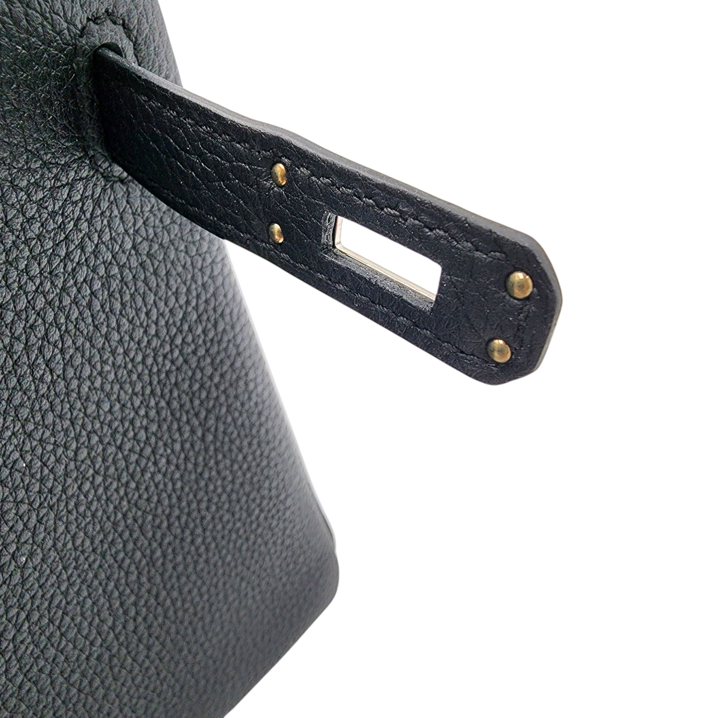 Hermès Kelly 25 in Togo Noir PHW