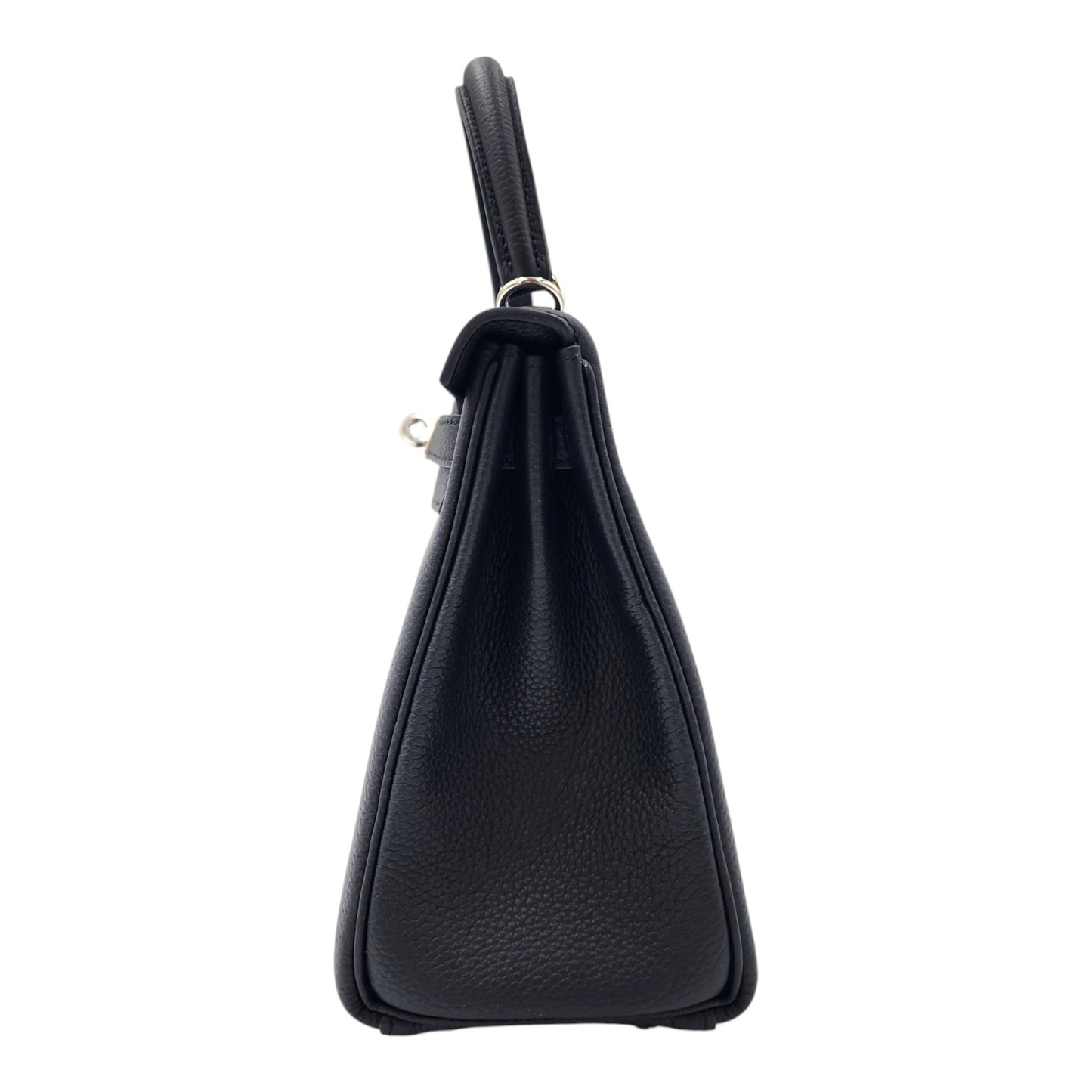 Hermès Kelly 25 in Togo Noir PHW