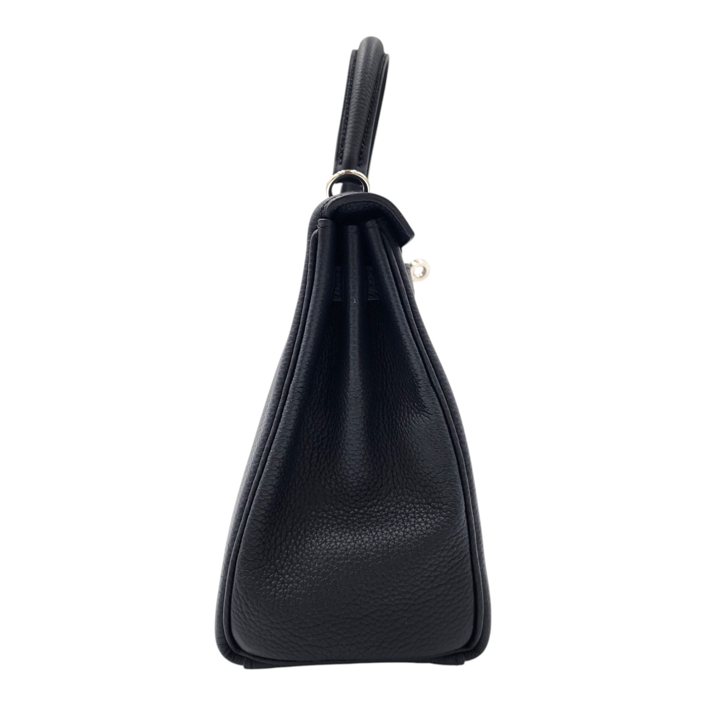 Hermès Kelly 25 in Togo Noir PHW