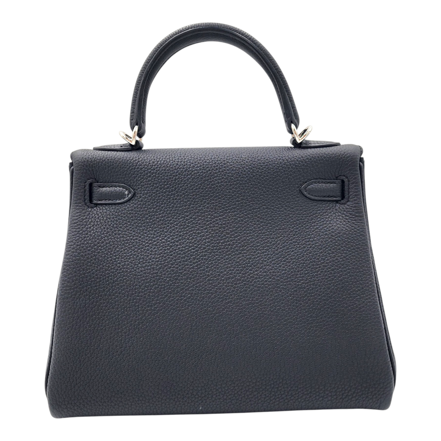Hermès Kelly 25 in Togo Noir PHW