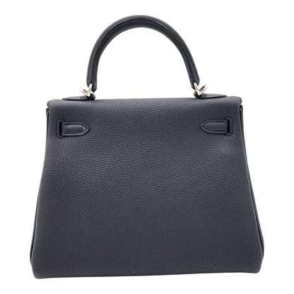 Hermès Kelly 25 in Togo Noir PHW