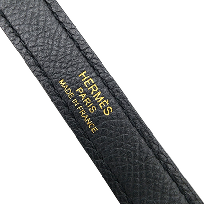 Hermes Kelly 25 Tricolor Sellier in Ecorce, Etoupe and Noir Epsom GHW