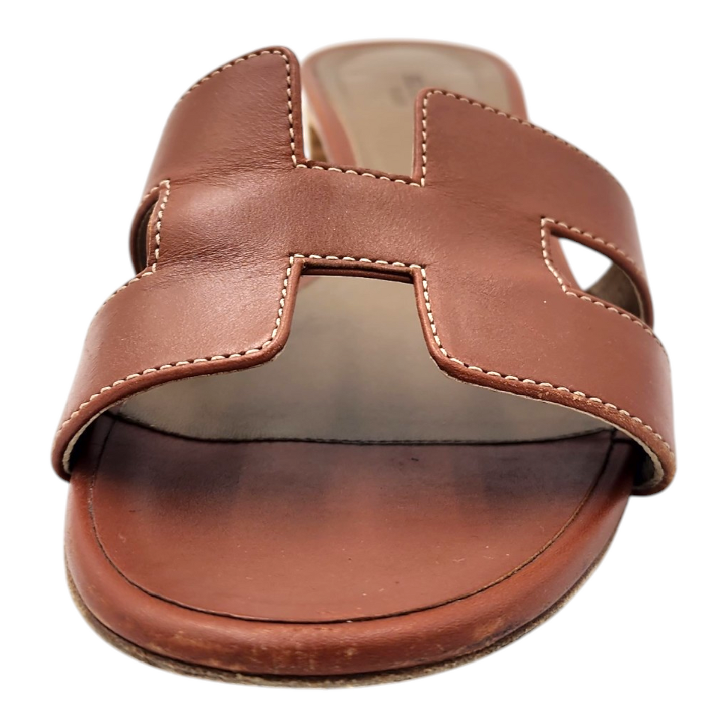 Hermès Oasis Sandals in Gold Size 38