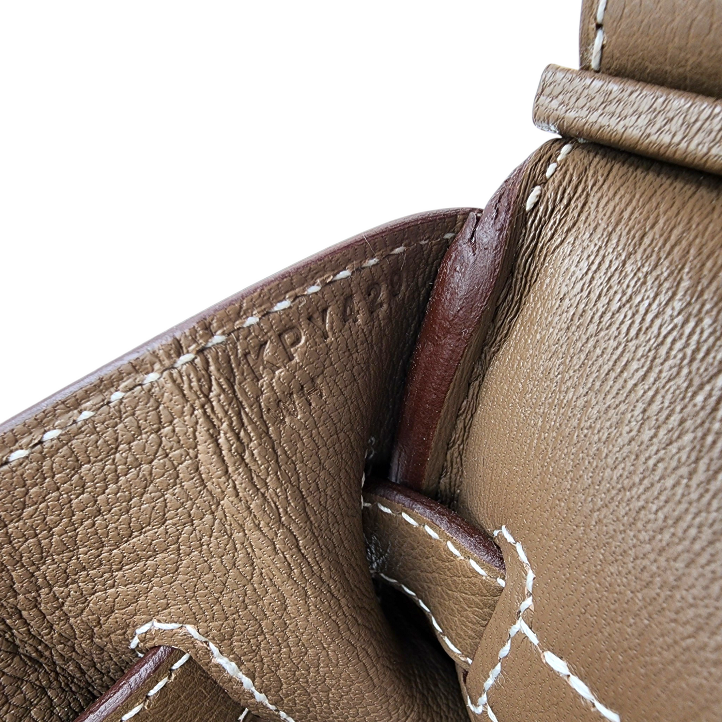 Hermès Shoulder Birkin 29 in Etoupe Evercolor PHW