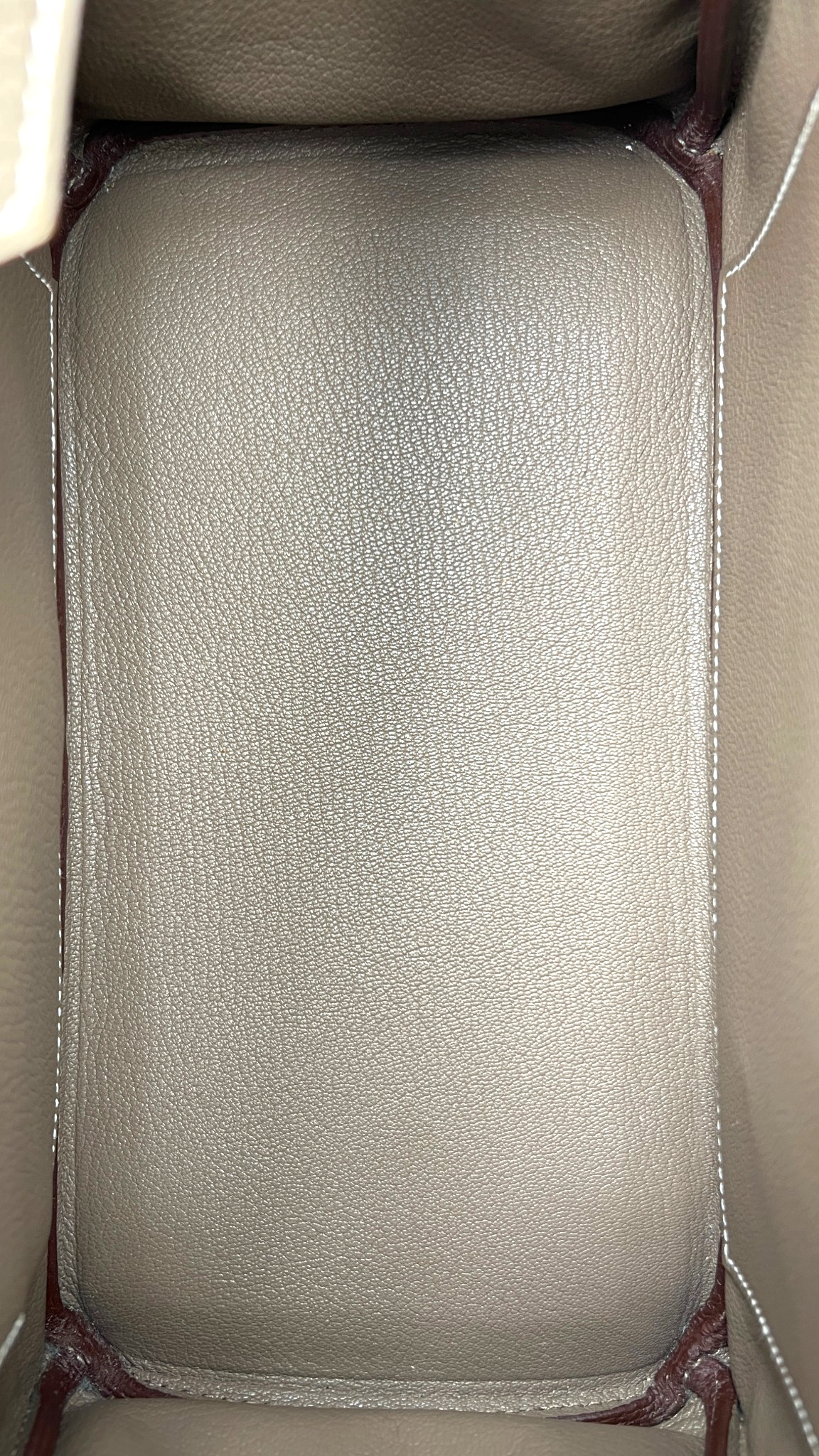 Hermès Togo Birkin 25 Retourne in Etoupe GHW