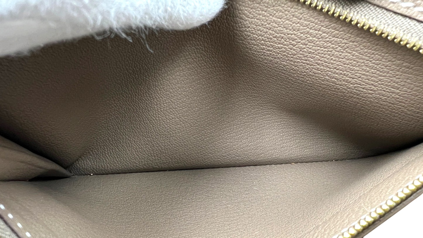Hermès Togo Birkin 25 Retourne in Etoupe GHW