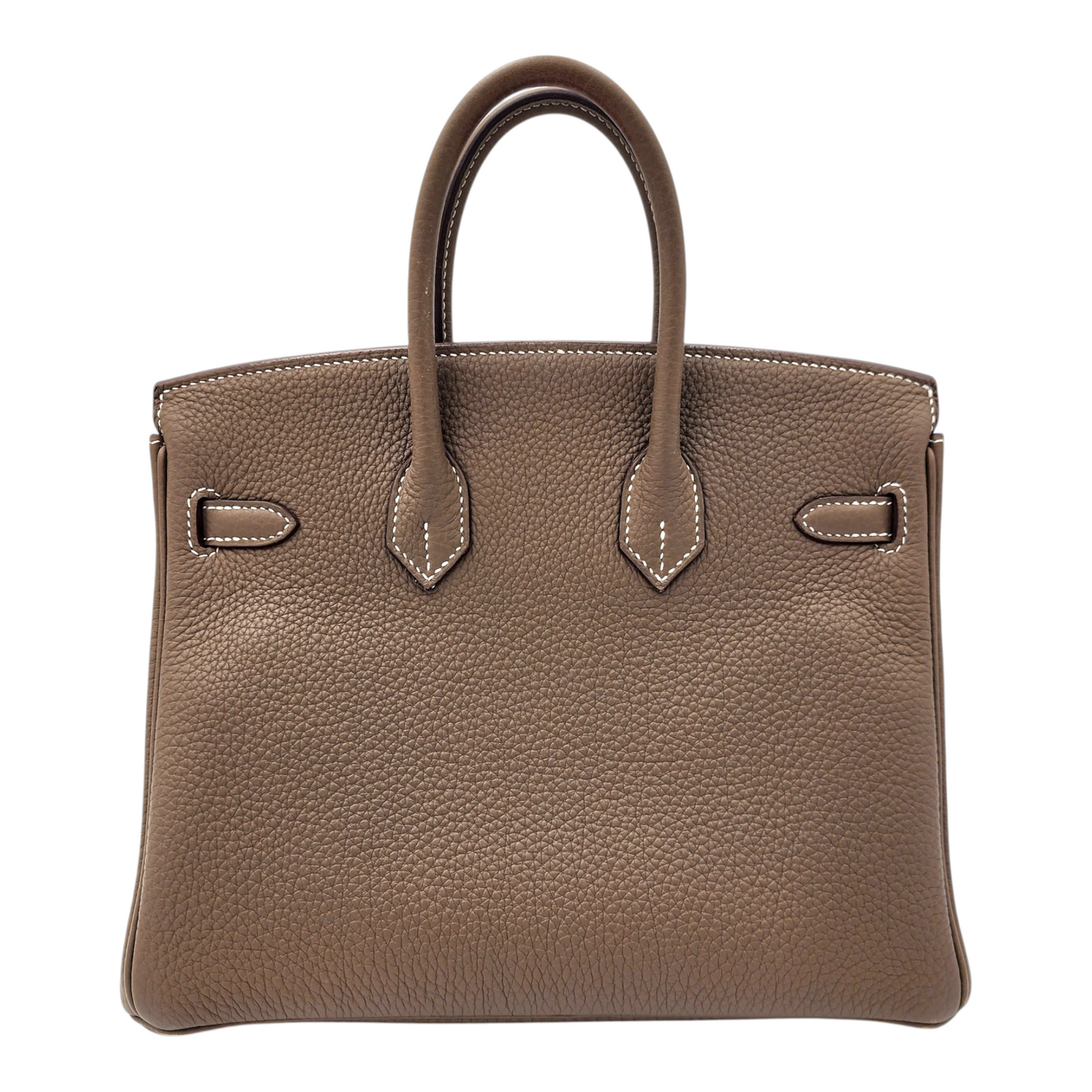 Hermès Togo Birkin 25 Retourne in Etoupe GHW
