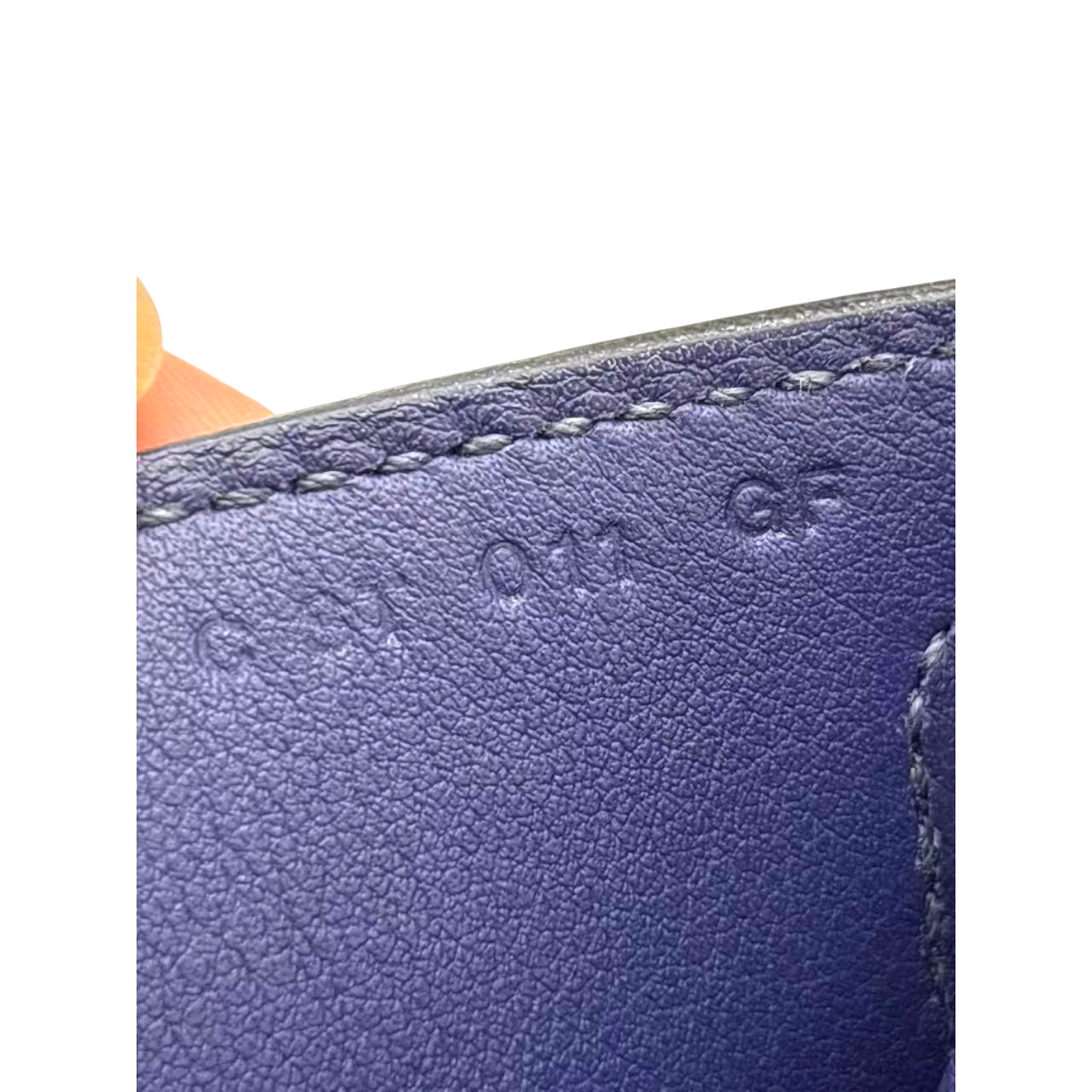 Hermès Swift Kelly Pochette Clutch Bleu Saphir PHW Stamp C (2018)