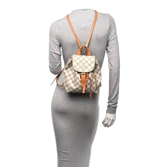 Louis Vuitton Damier Azur Canvas Sperone BB Backpack