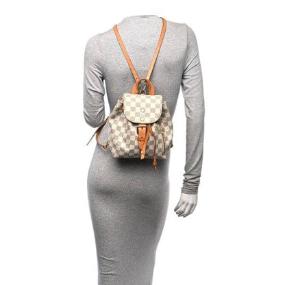 Louis Vuitton Damier Azur Canvas Sperone BB Backpack