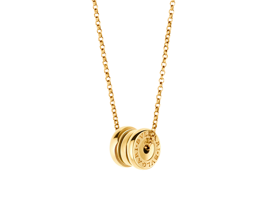 Bulgari B.Zero1 18Kt Yellow Gold Pendant Necklace