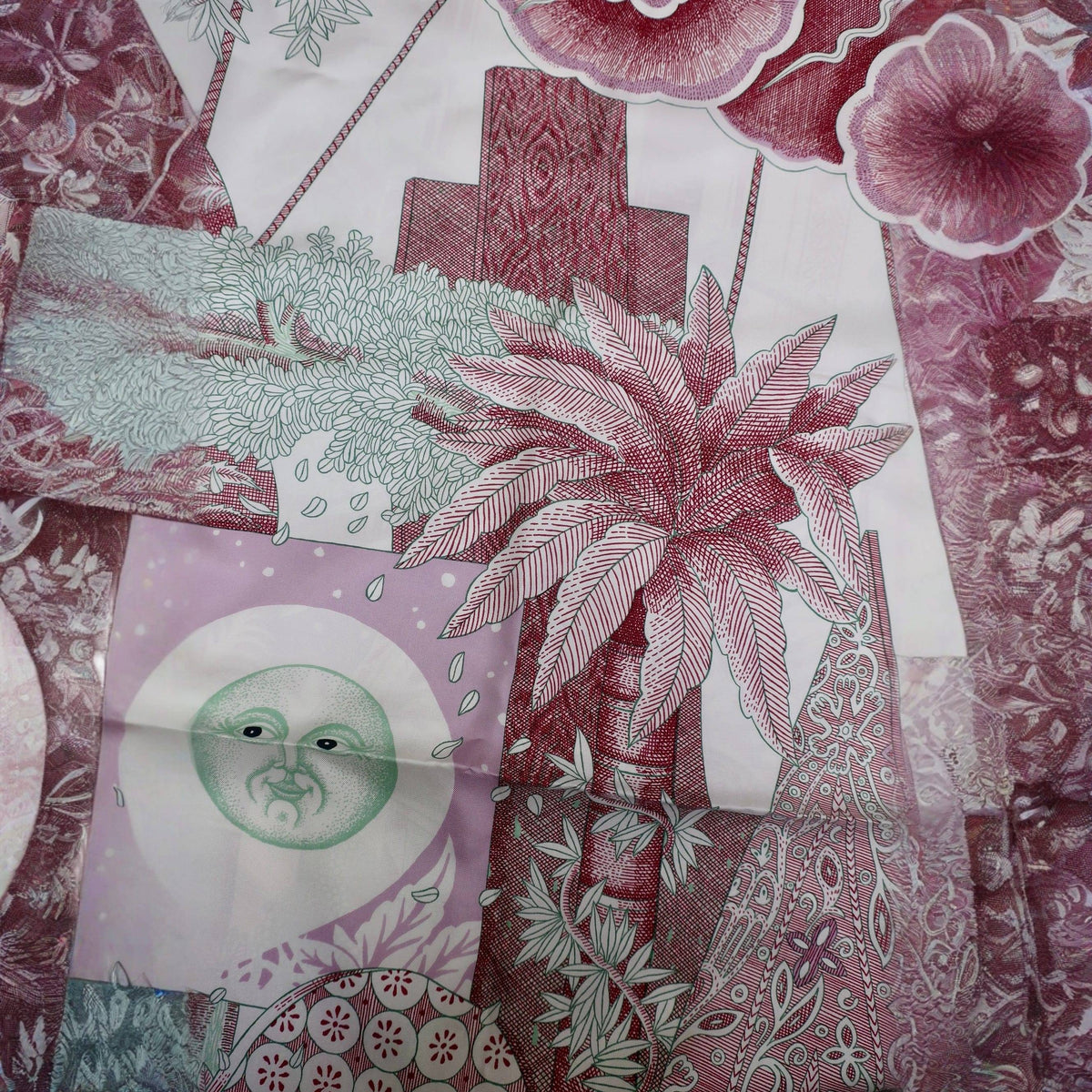 Hermes Silk Scarf "Acte III, Scene I, La Clairiere