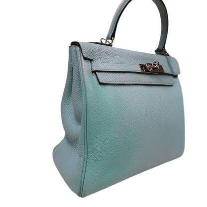 Hermes Taurillon Clemence Leather Kelly Retourne 32