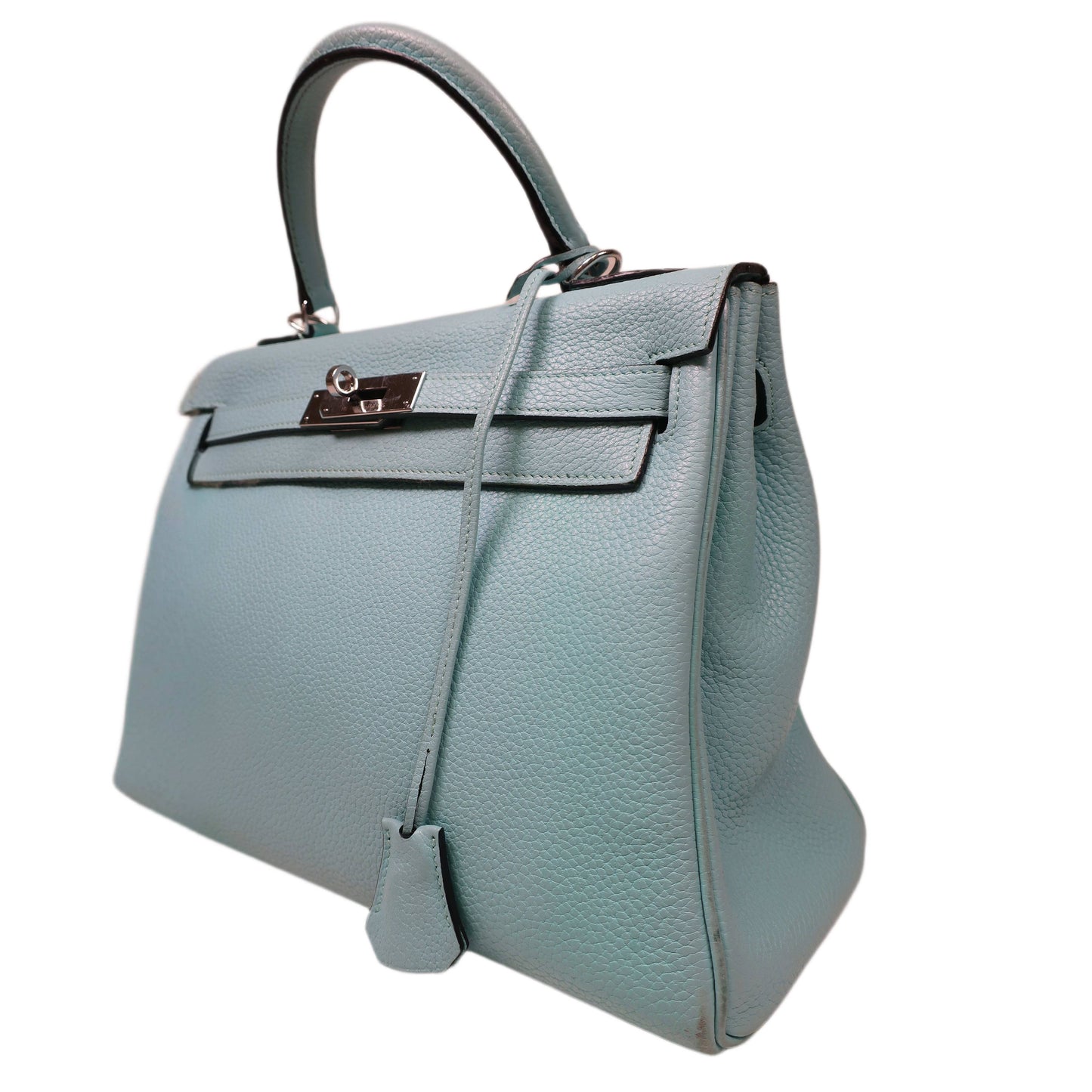 Hermes Taurillon Clemence Leather Kelly Retourne 32