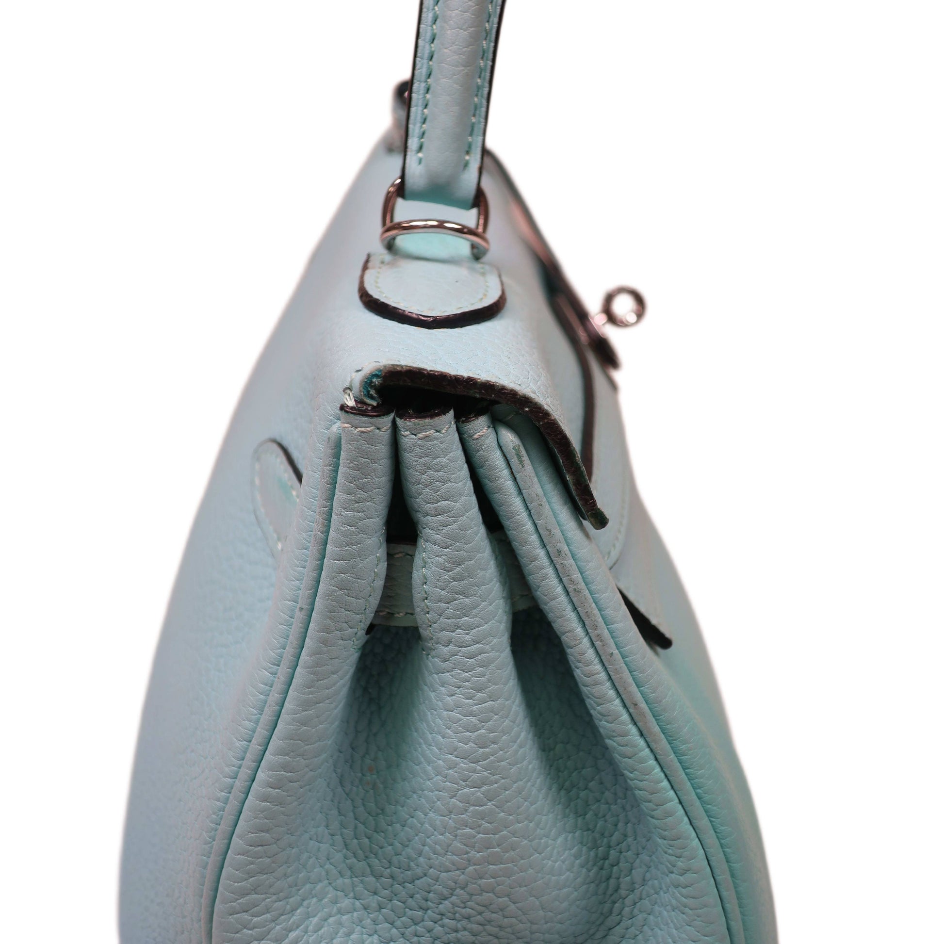 Hermes Taurillon Clemence Leather Kelly Retourne 32