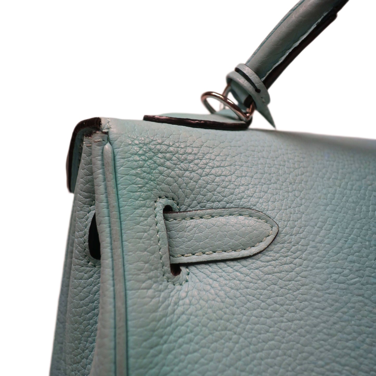 Hermes Taurillon Clemence Leather Kelly Retourne 32