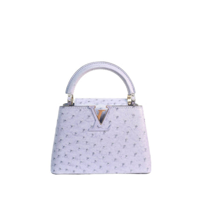 Louis Vuitton Ostrich Capucines Mini