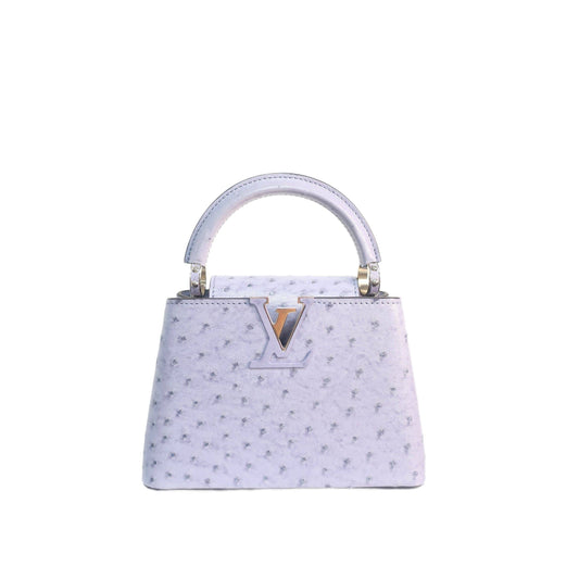 Louis Vuitton Ostrich Capucines Mini