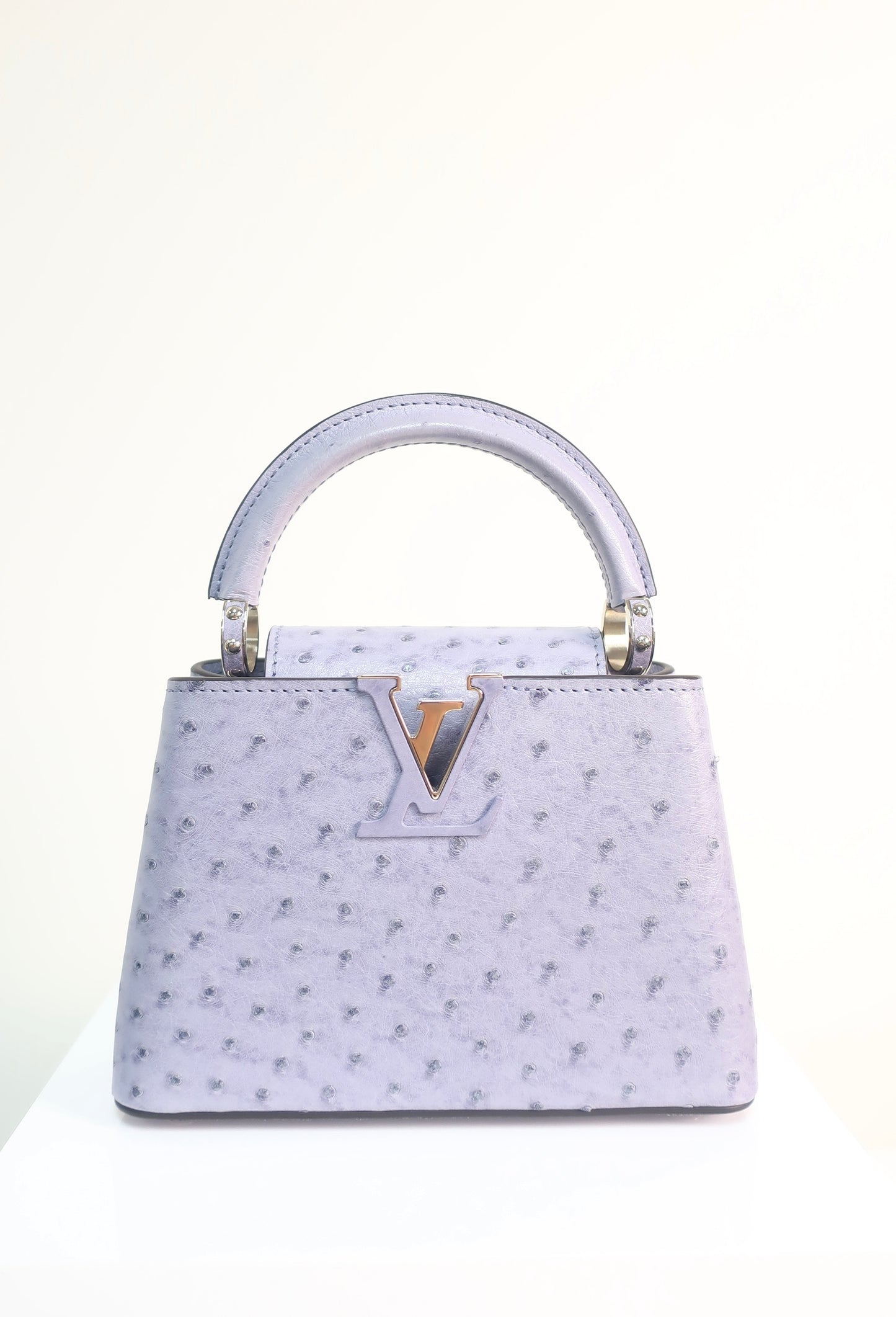 Louis Vuitton Ostrich Capucines Mini – JaFashion