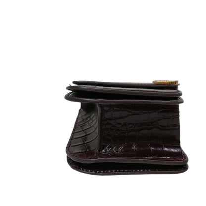 TORY BURCH Britten Medium Crocodile Material Adjustable Shoulder Bag